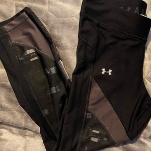 Under Armour Speed Stride Capri in Black/Multicolor